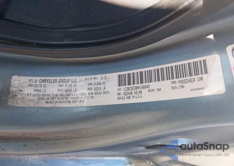 2010 Chrysler Sebring Touring from USA, damaged, VIN 1C3BC5ED8AN166042